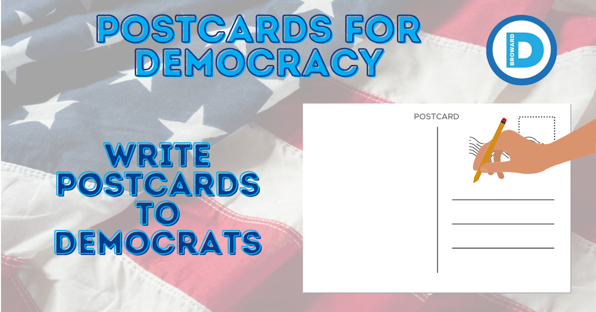 BDP Postcards for Democracy At Home · The Democratic National Committee